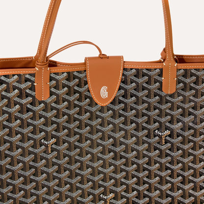 Anjou GM bag Black & Tan