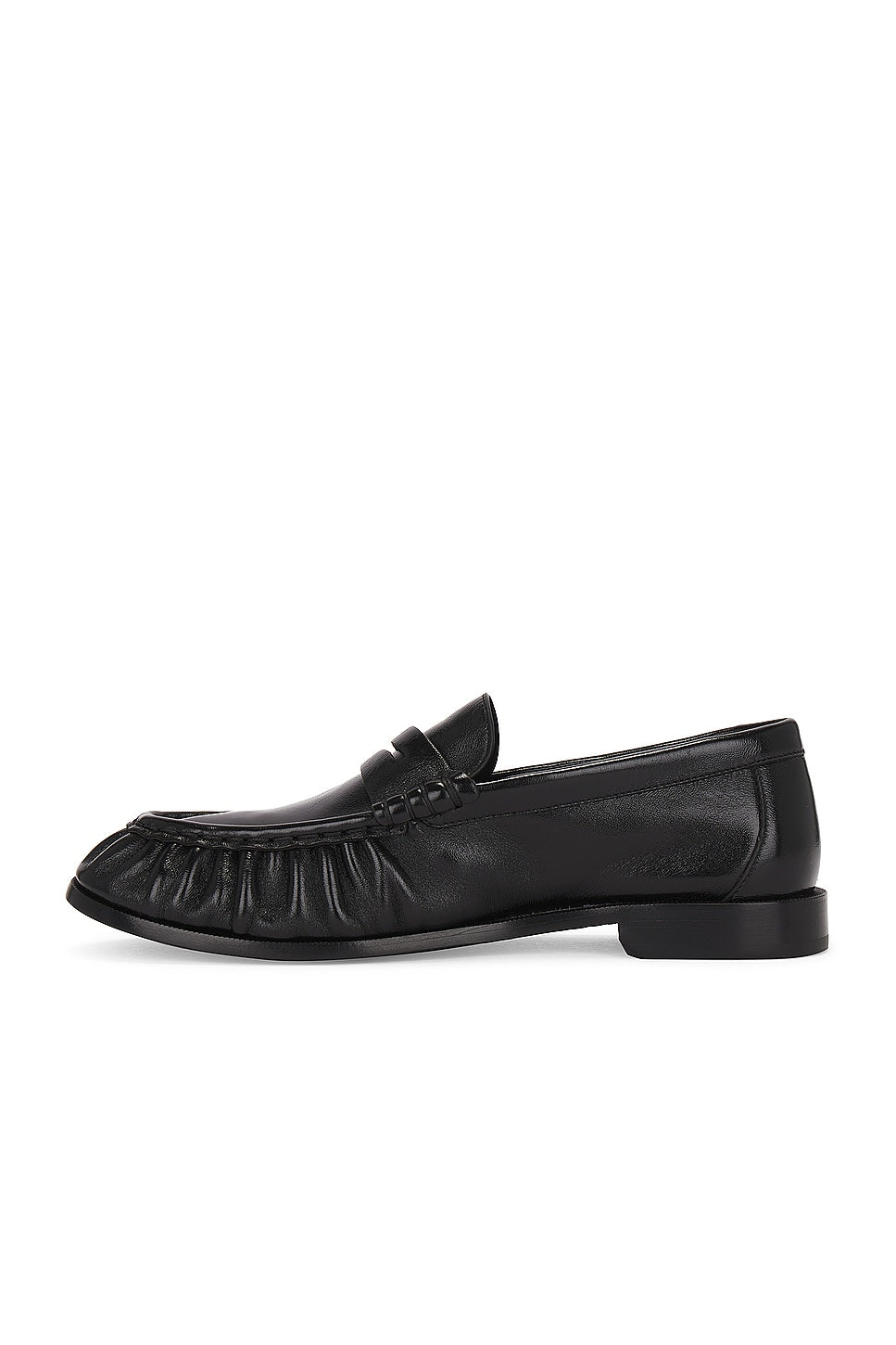 Loafer aus schwarzem Leder