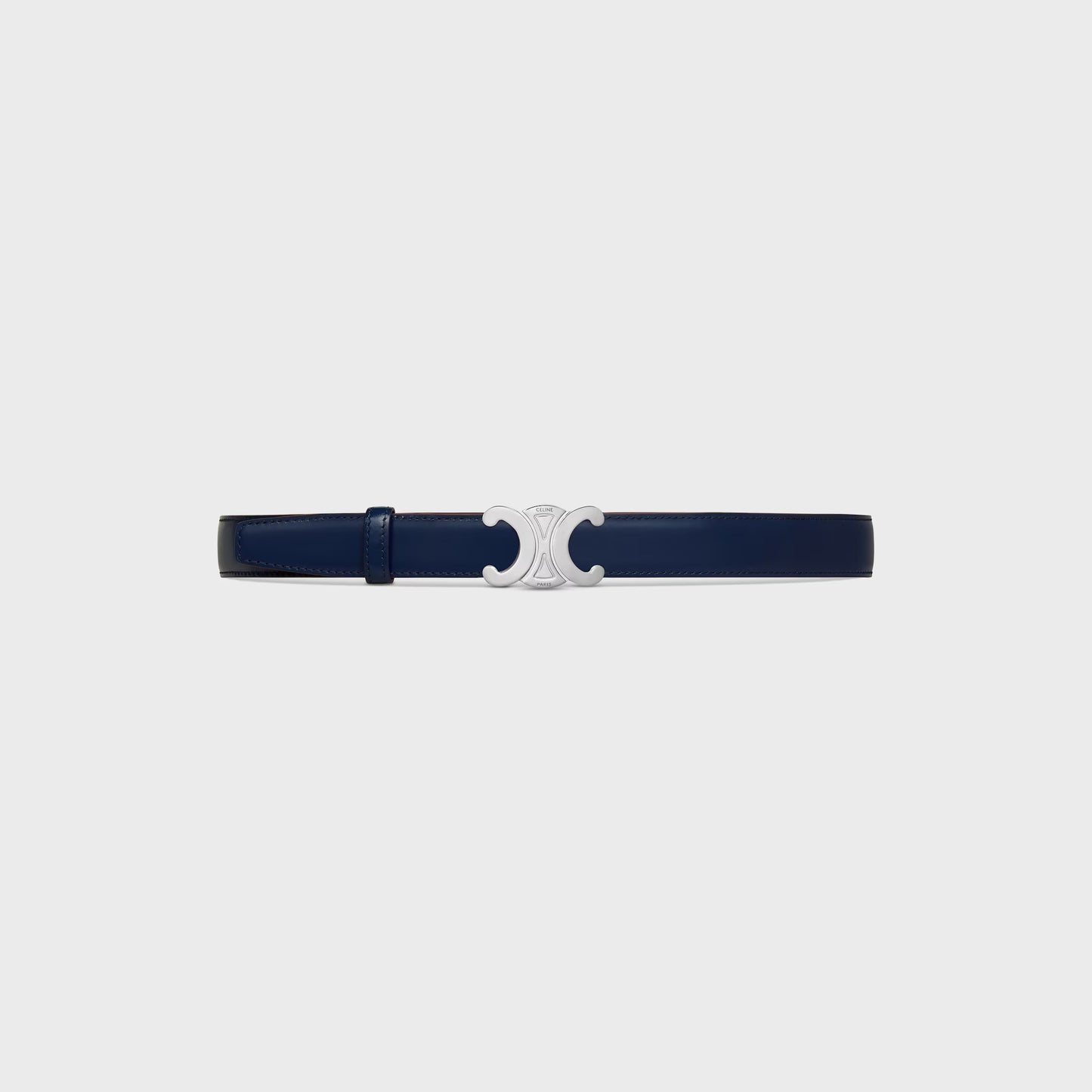 Triomphe Schnalle & Wendegürtel 25 mm Navy für Herren