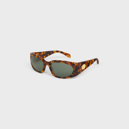 Journey Sonnenbrille aus schwarzem Acetat für Damen