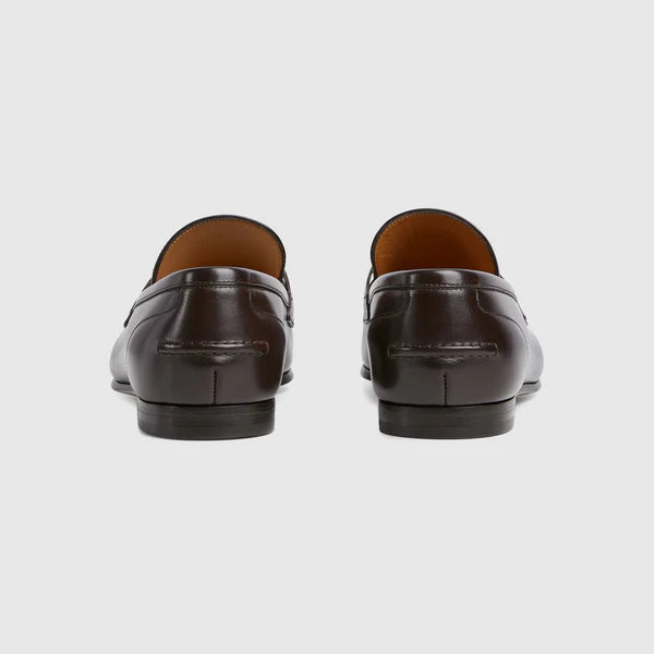 Men's GG Jordaan moccasin in dark brown