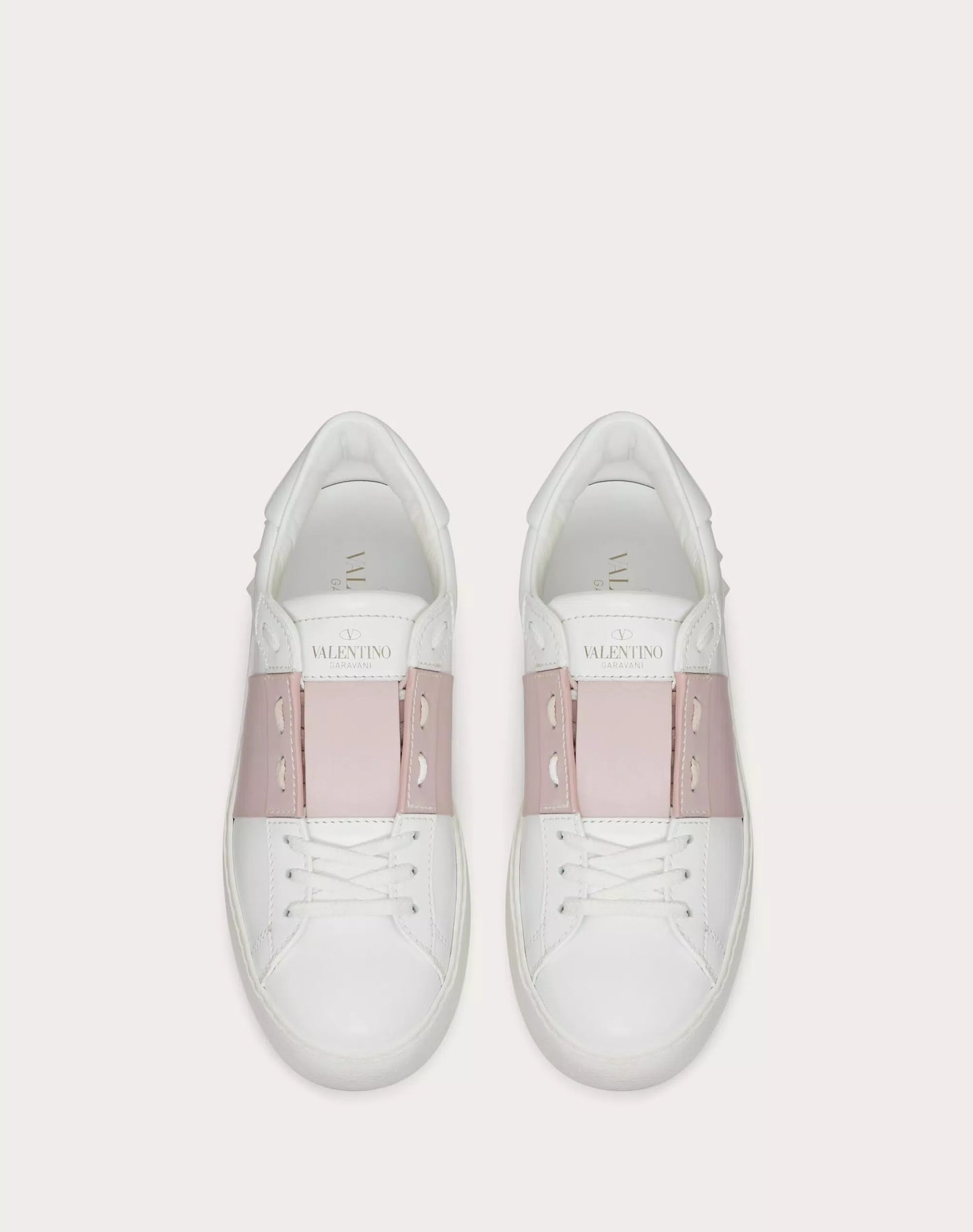 Sneaker Open aus Kalbsleder Rosa