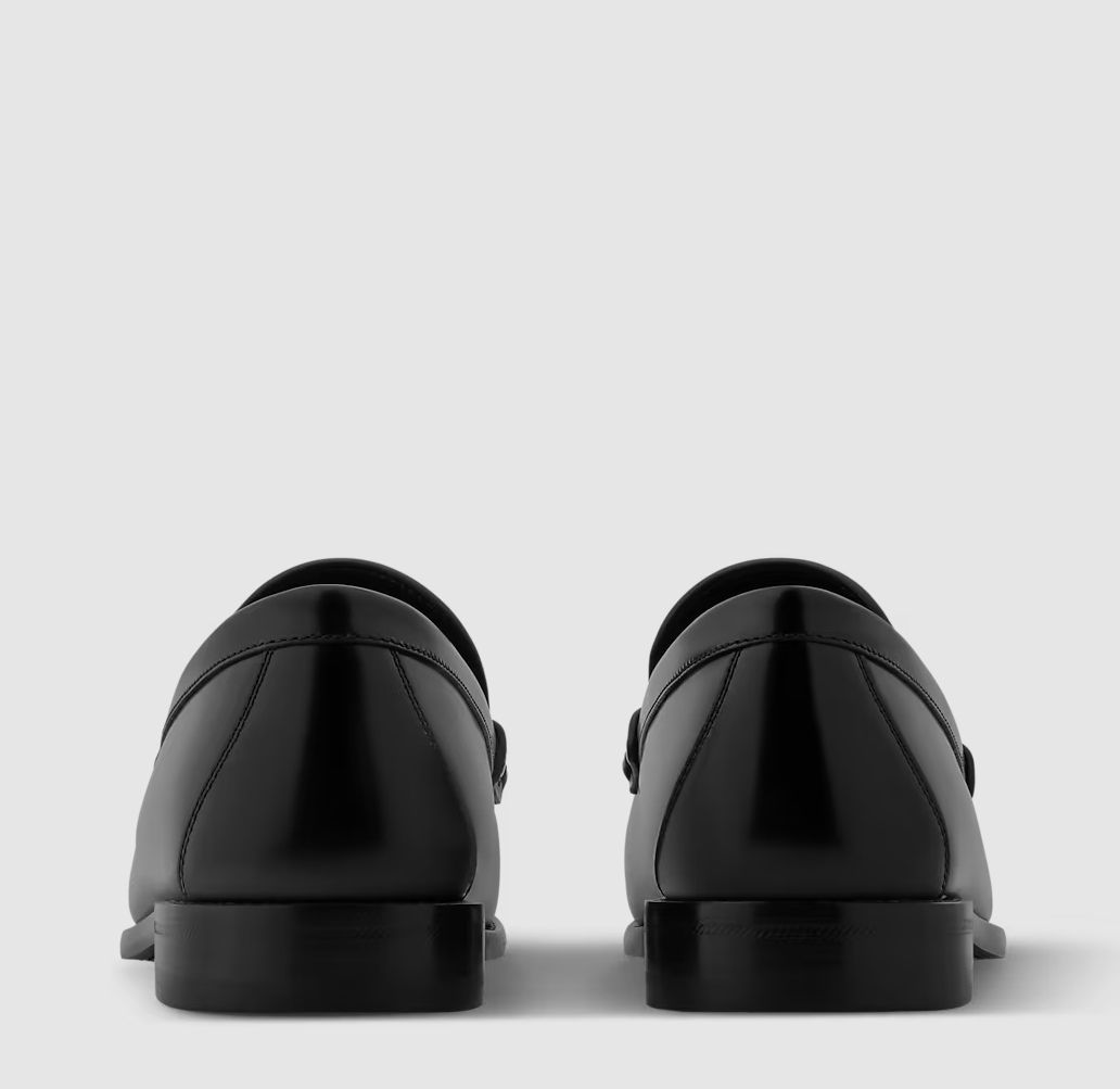 Major Loafer aus Leder Schwarz