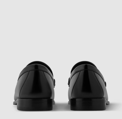 Major Loafer aus Leder Schwarz