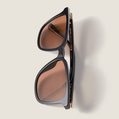 Miu Regard Sonnenbrille Schokoladenbraune Gläser
