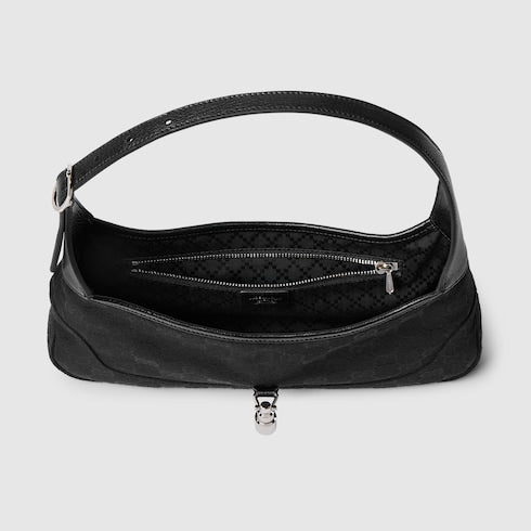 Jackie Slim shoulder bag in black leather