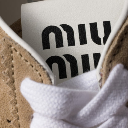 Sneakers Plume aus Wildleder in Desert