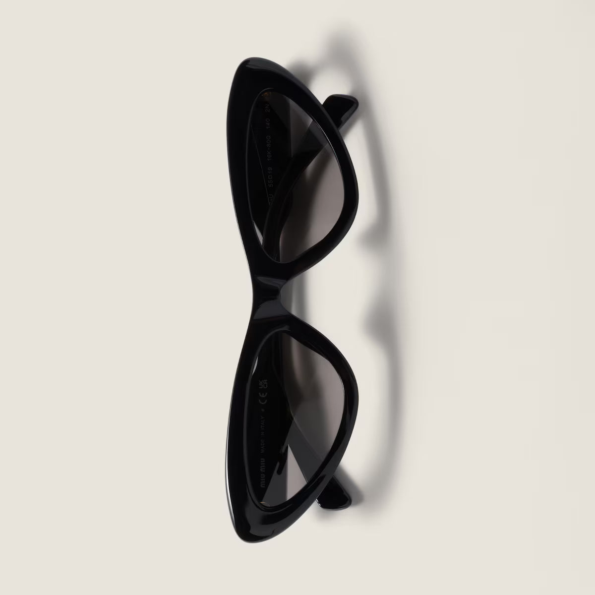 Cat Eye Sonnenbrille Graue Gläser