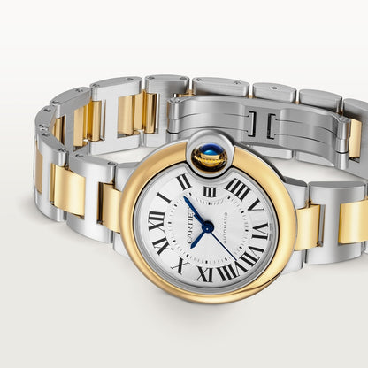 Ballon Bleu Uhr aus Silber/Gold