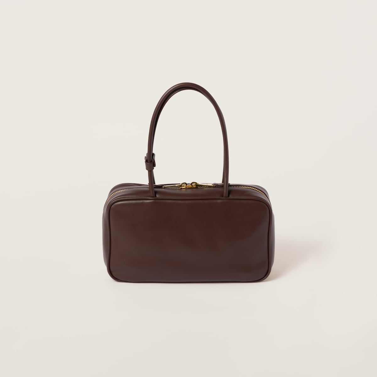 Beau Tasche mittel aus Leder in Braun