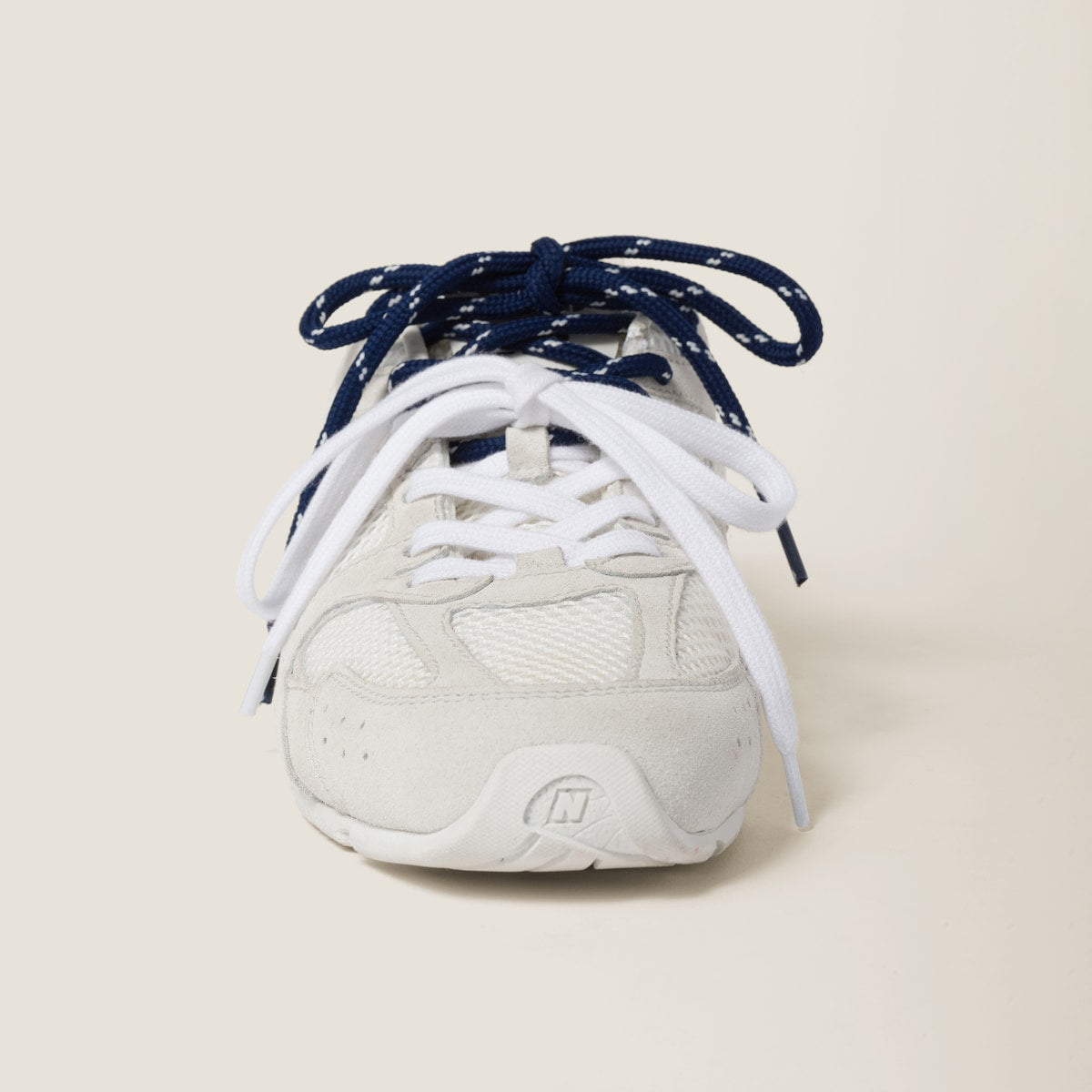 NB X MM 530 SL sneakers in white suede and mesh