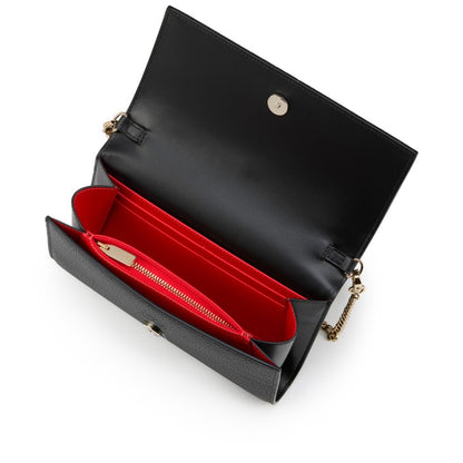 Paloma Geldbörse mit Kette Spikes Loubinthesky schwarz