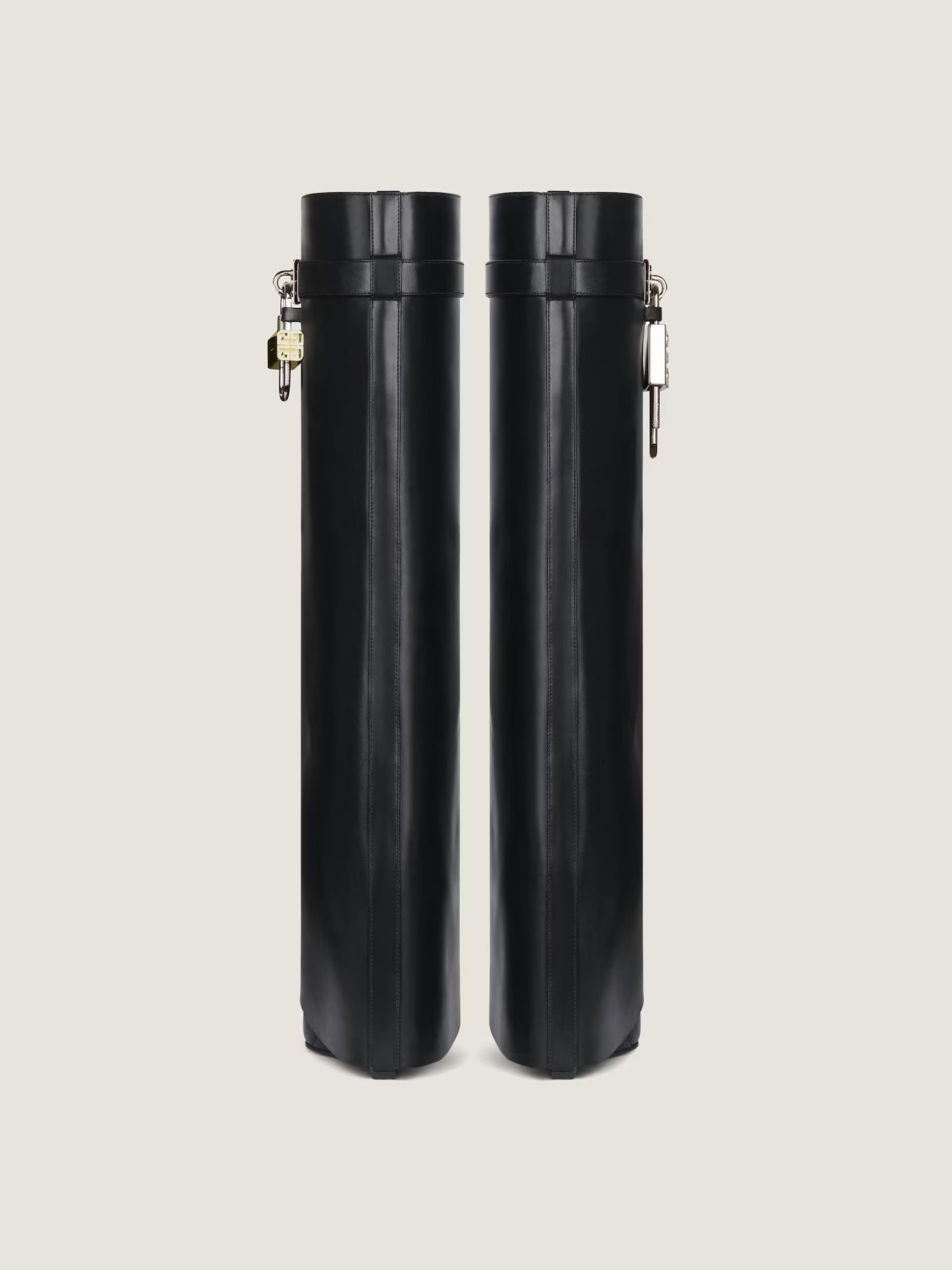 Shark Lock Stiefel aus Leder