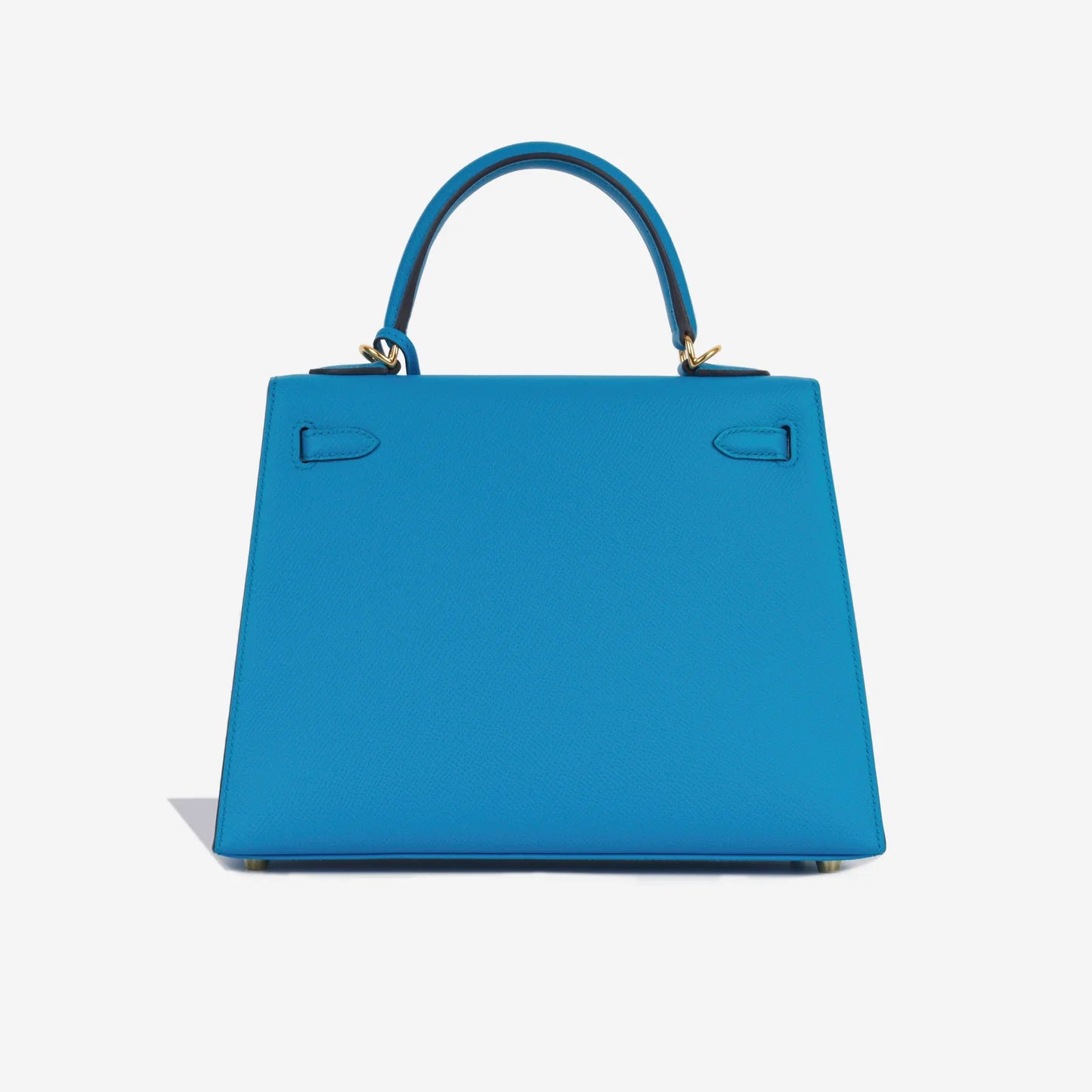 Kelly 25 Sellier Bleu Frida Epsom