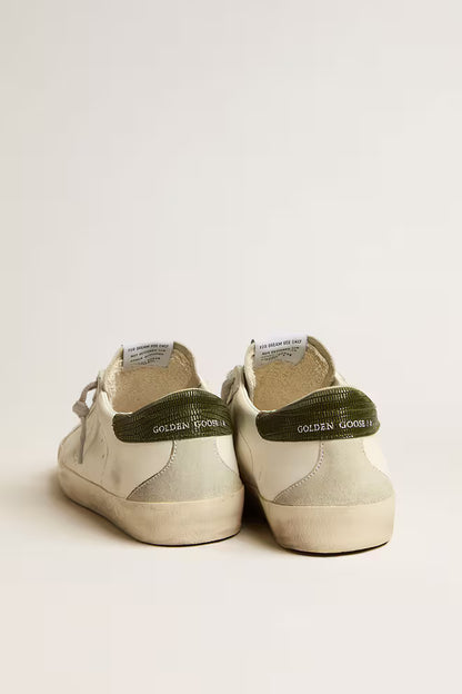 Bio-based with perforated star and green heel