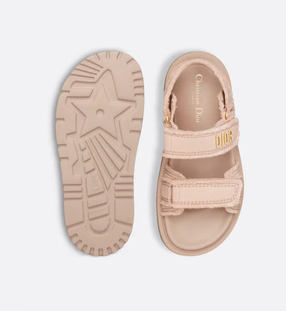 Act Sandalen Rosa Denim