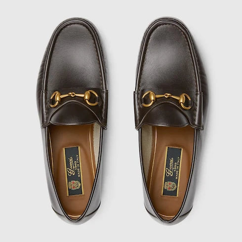 Men's moccasin GG Horsebit 1953 dark brown
