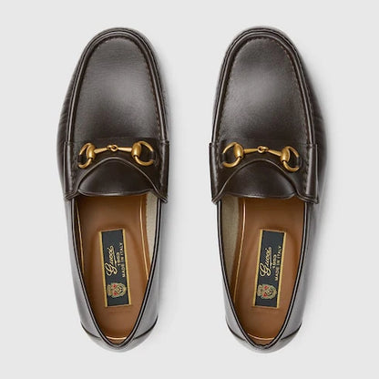 Men's moccasin GG Horsebit 1953 dark brown