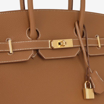 Birkin 35 – Gold Togo