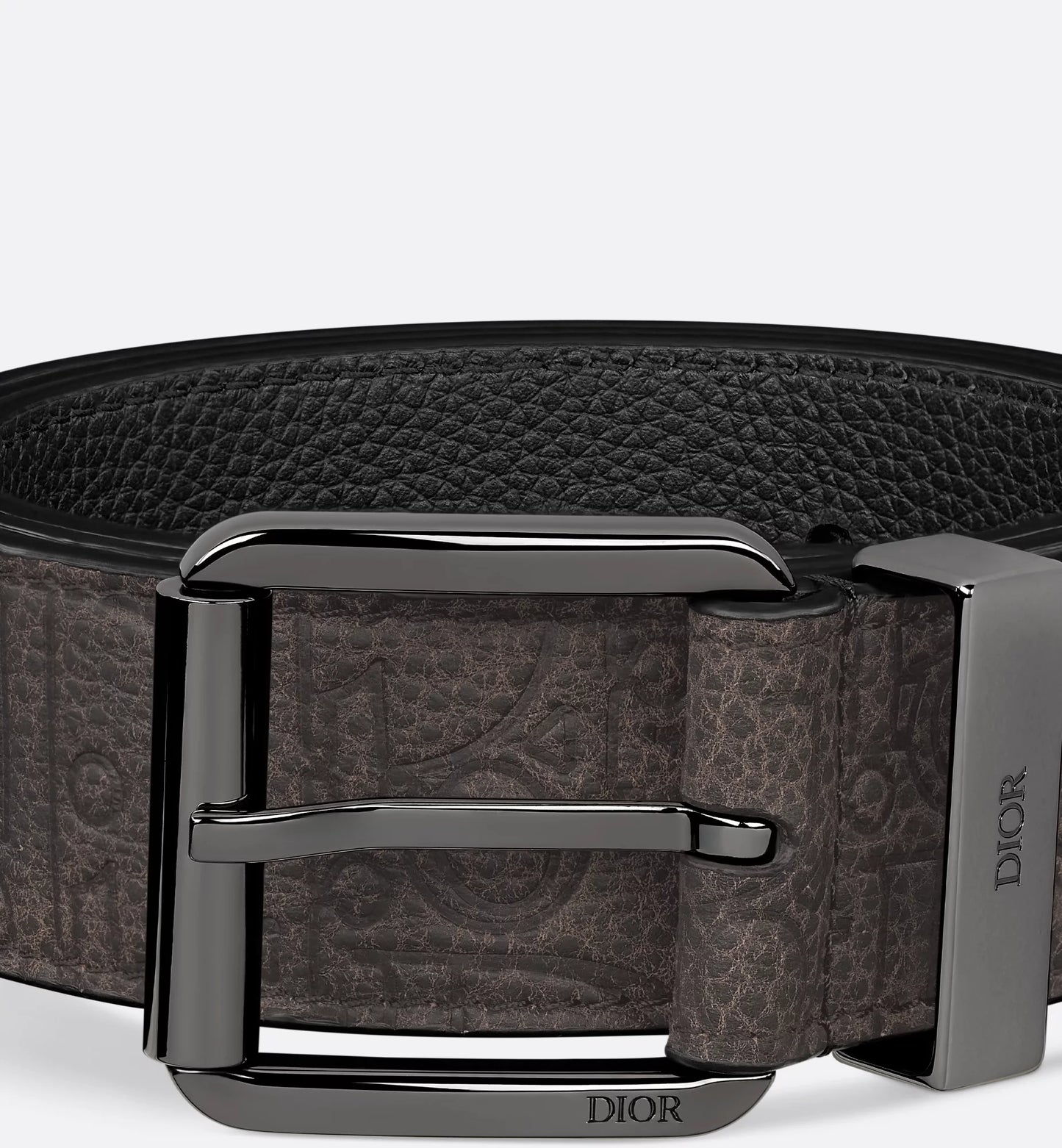 Gürtel Braun Gravity Vintage-Leder 35 mm Herren