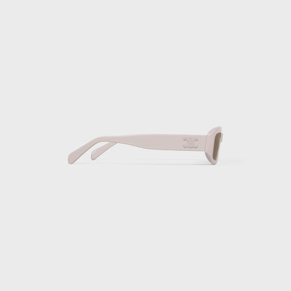 Triomphe Herren 01 Sonnenbrille aus Acetat in Warmgrau