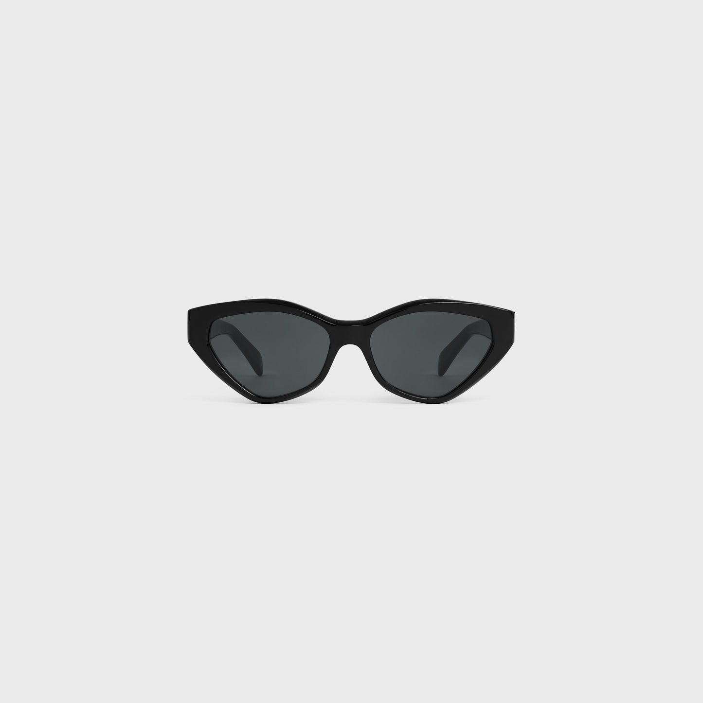 Triomphe 17 Sonnenbrille aus schwarzem Acetat für Damen