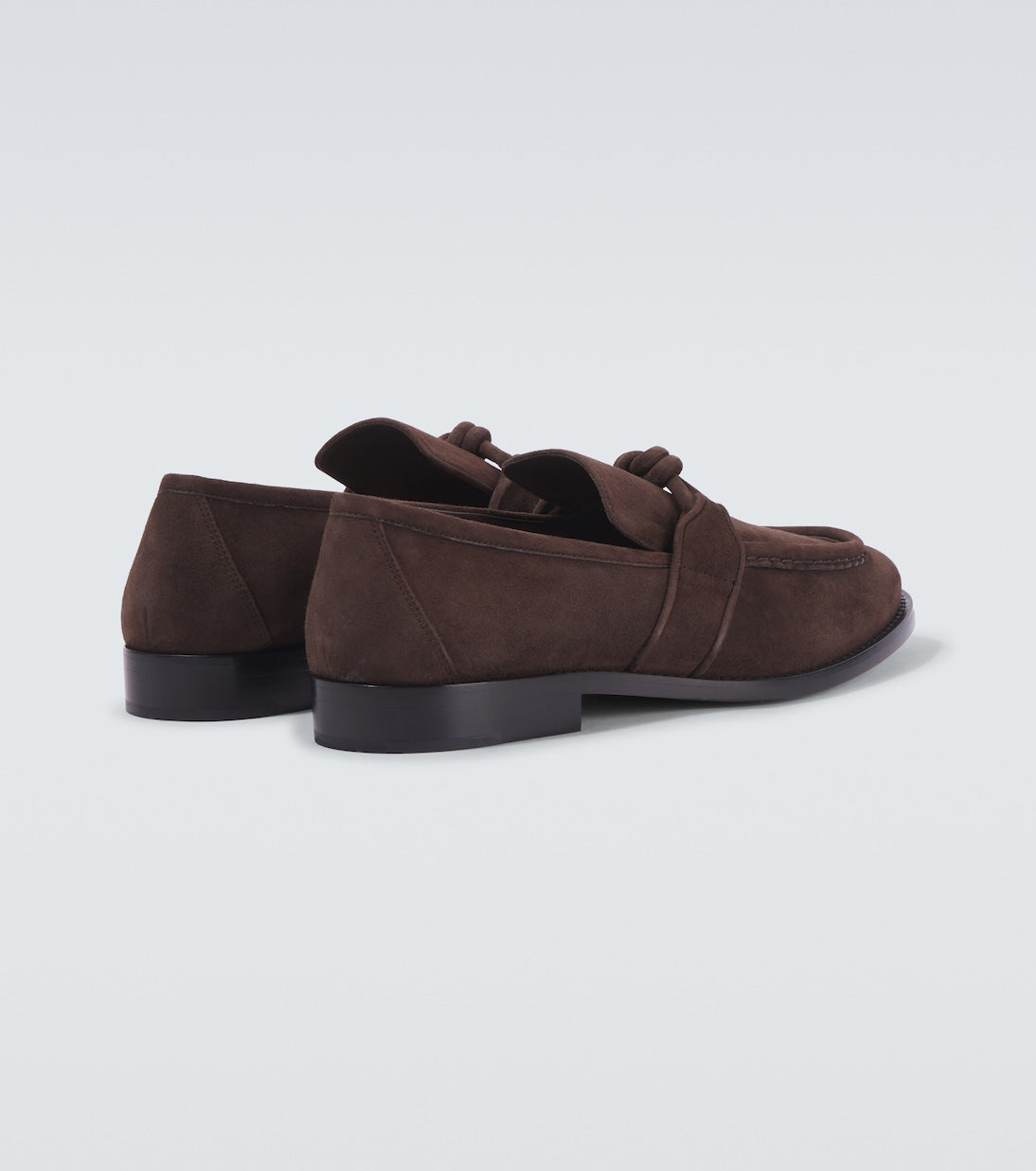 Astaire Knot Loafer aus Suede Braun