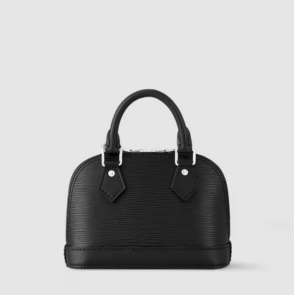 Alma Nano Epi Leather Black