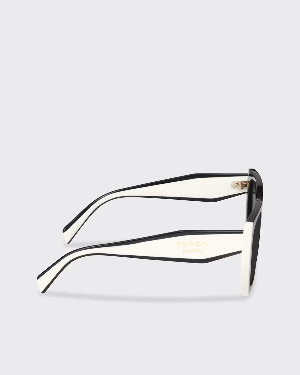 Sonnenbrille mit Logo und schieferfarbenen Gläsern