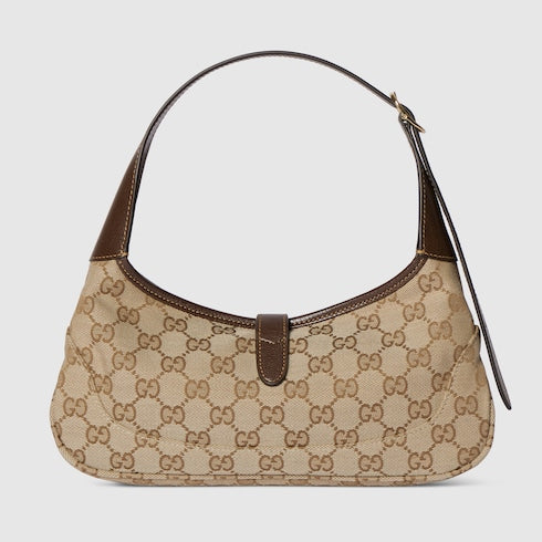 Jackie Slim Schultertasche mittelgroß Sand und Braun