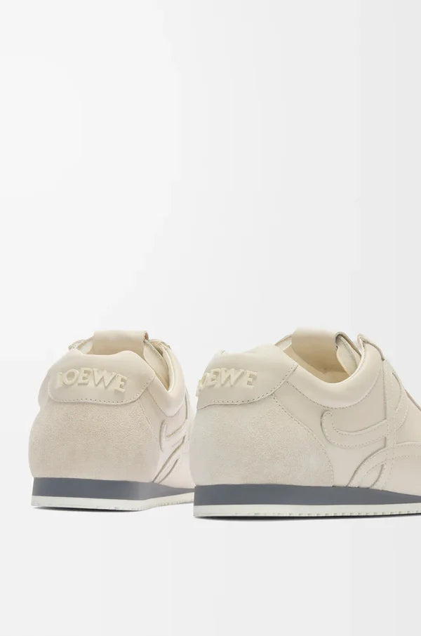 Ballet Runner 2.0 sneakers made of soft leather in white