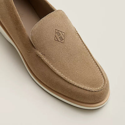 Low Loafer Beige Wildleder