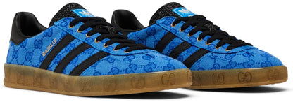 Adidas x GG Gazelle Monogram Blau Schwarz