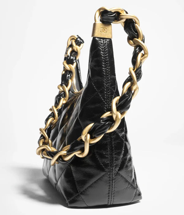Small Hobo Bag Black
