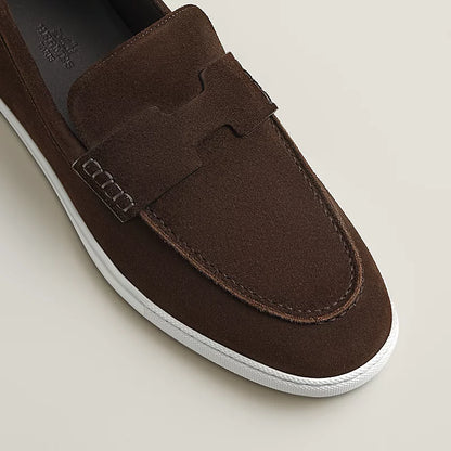 Job Loafer Brown Suede