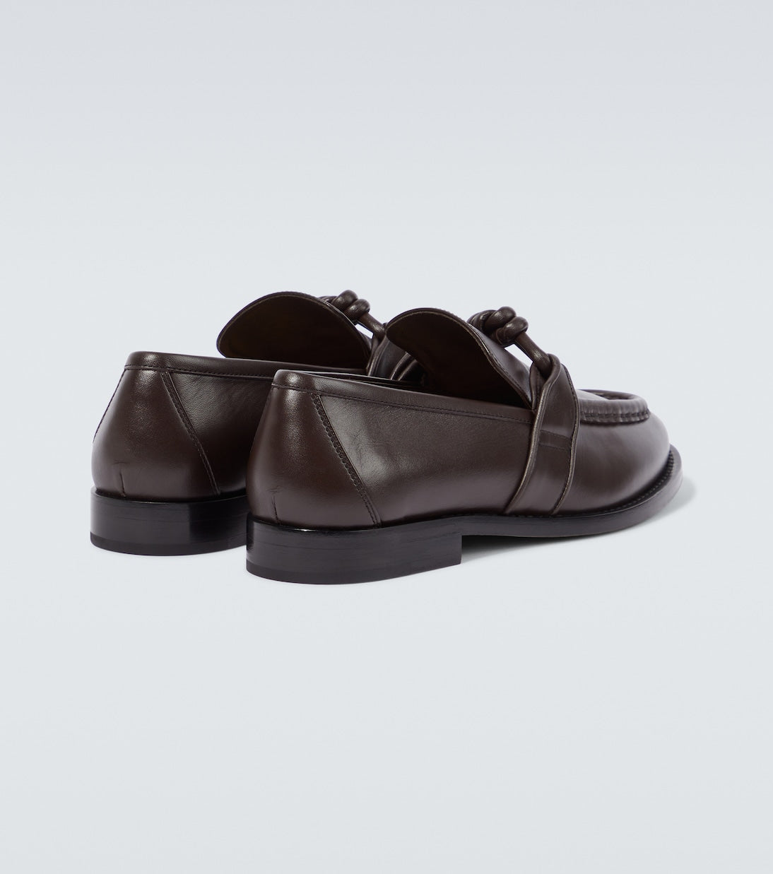 Astaire Leather Loafers Brown