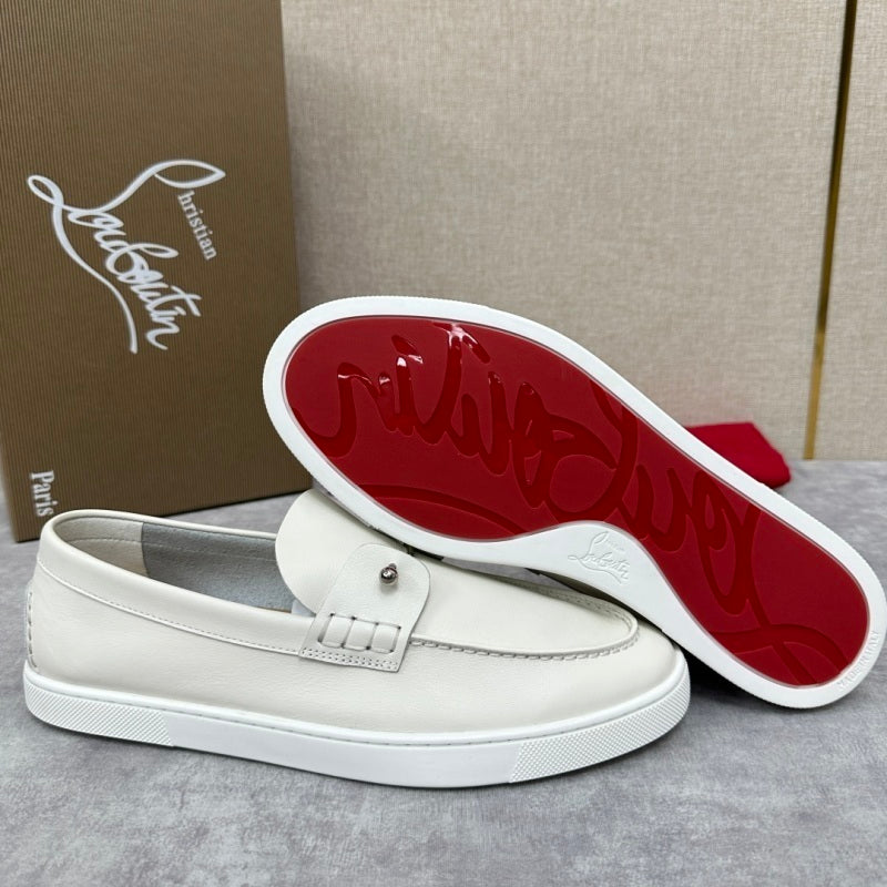 Mokassins Chambeliboat komplett weiß