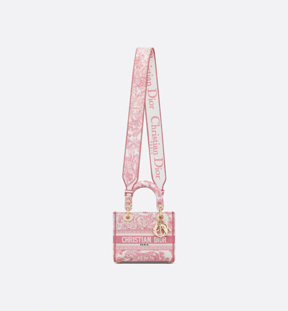 Medium Dior Book Tote Pink
