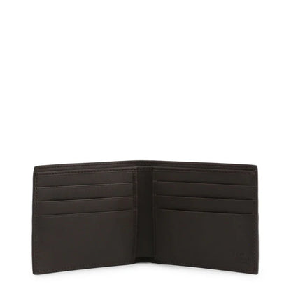 GG SCHWARZE LEDERNE BIFOLD WALLET FÜR HERREN