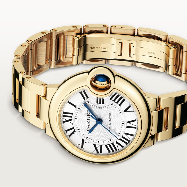 Ballon Bleu gold watch