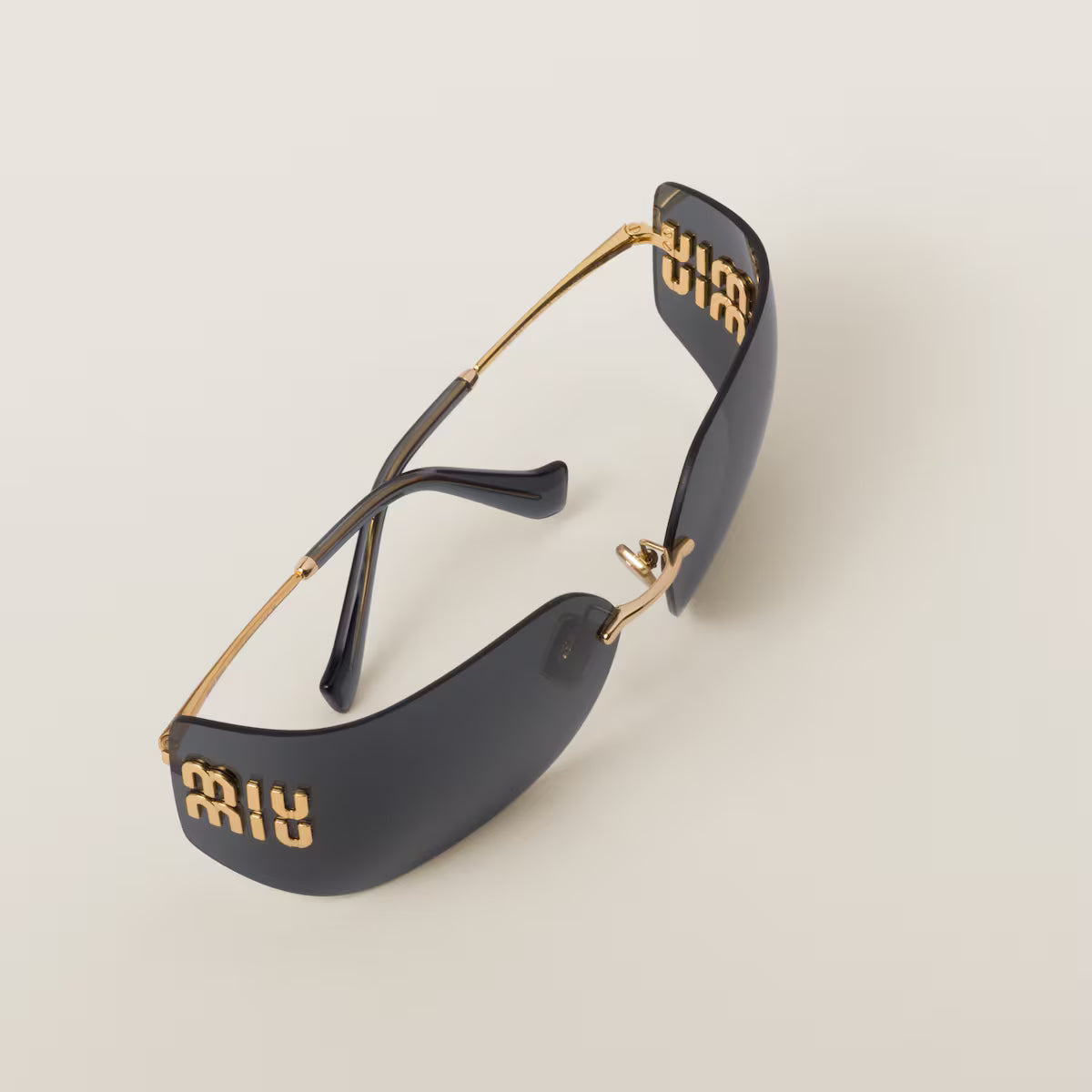 Sonnenbrille Aube mit schieferfarbenen Gläsern große Ausführung