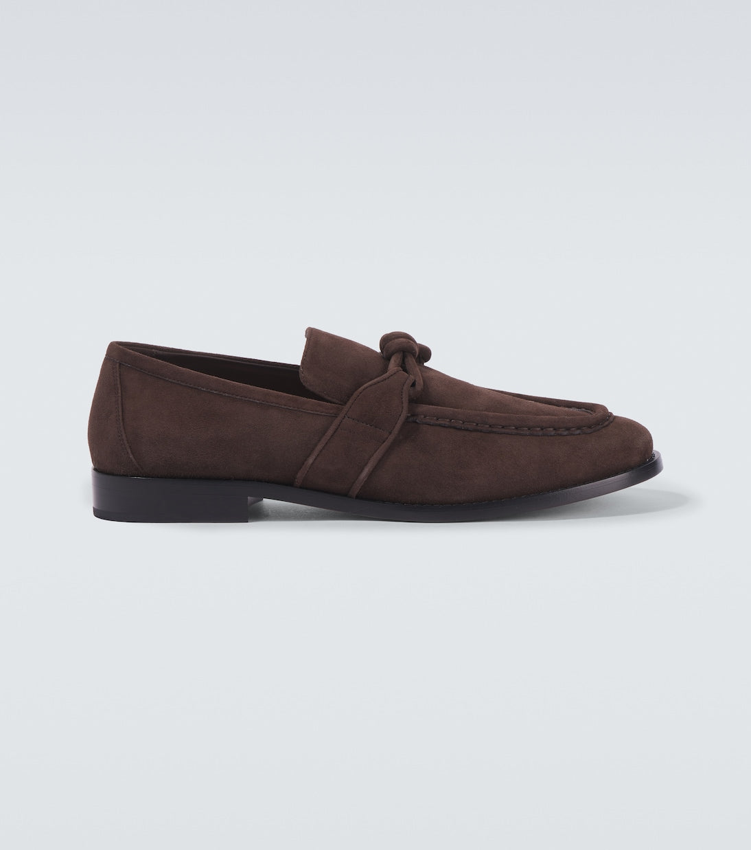 Astaire Knot Loafer aus Suede Braun