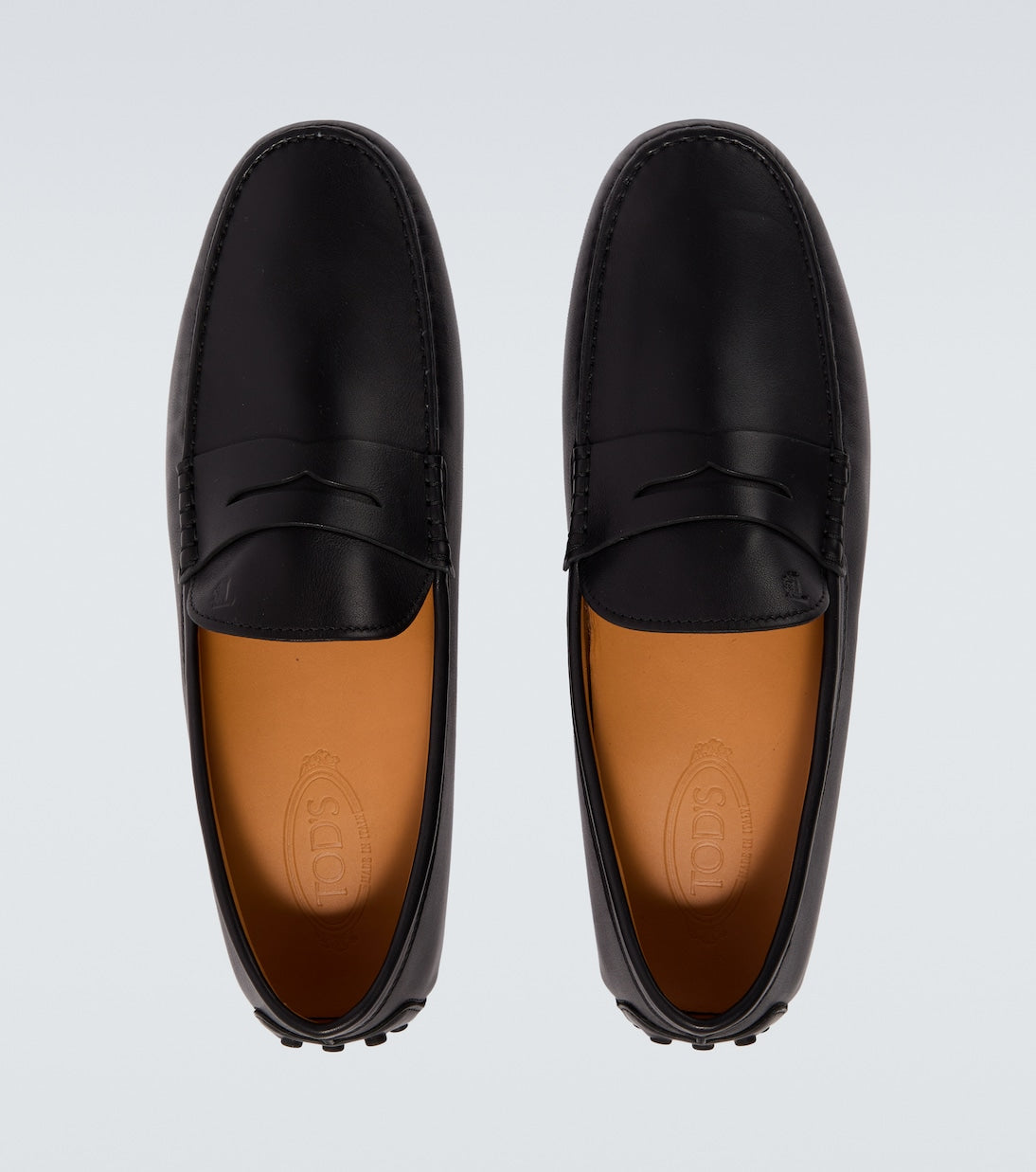 Gommino Loafer aus Leder Schwarz