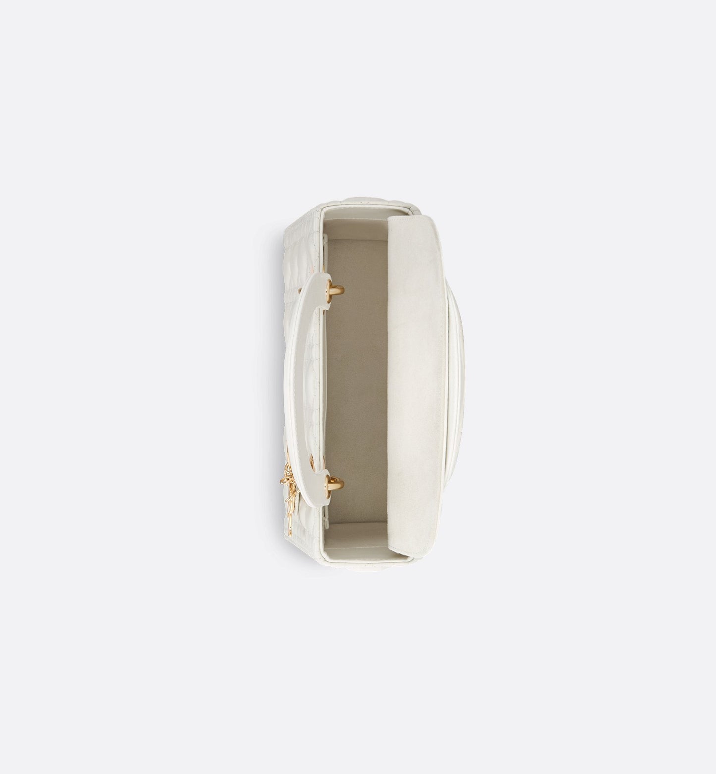 Medium Lady Dior Bag White