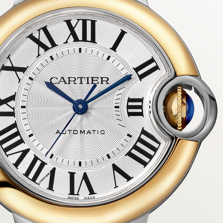 Ballon Bleu Uhr aus Silber/Gold