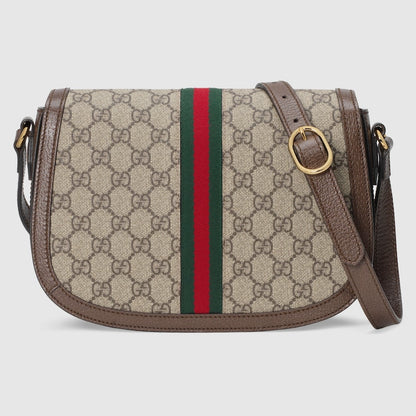 Kleine Ophidia Schultertasche aus GG Supreme