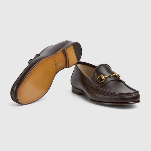 Men's moccasin GG Horsebit 1953 dark brown