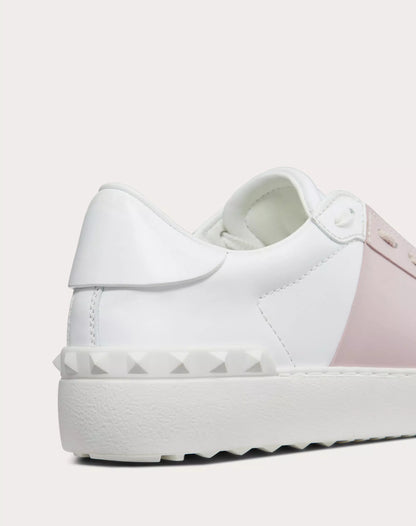 Sneaker Open aus Kalbsleder Rosa