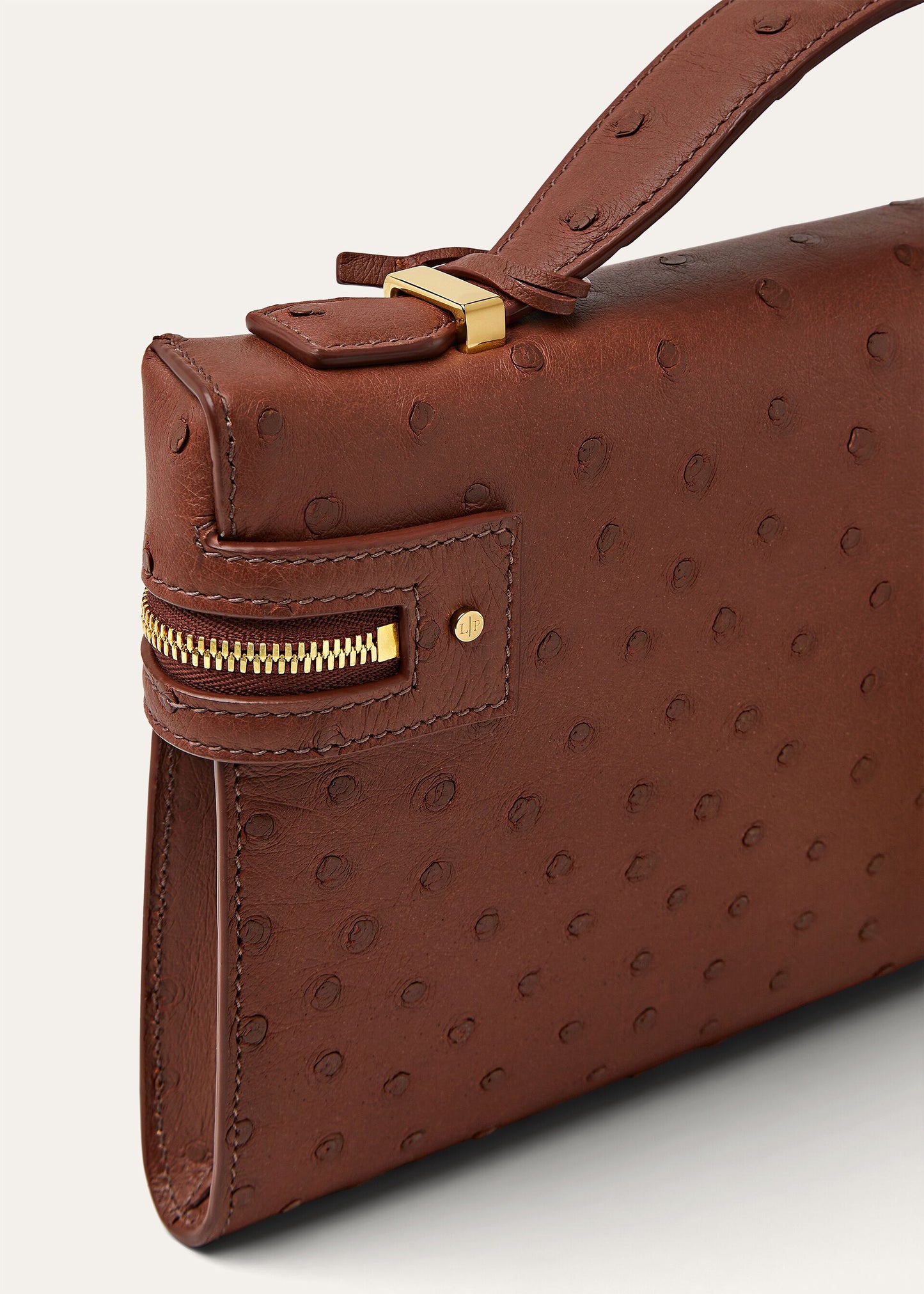 Extra Clutch L29 Burnt Tan /Sun Gold mit Tupfen