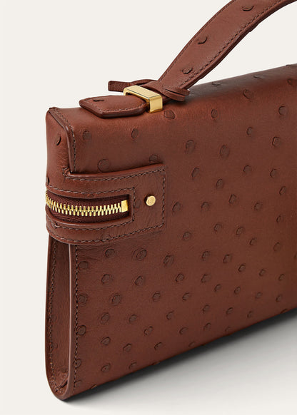 Extra Clutch L29 Burnt Tan /Sun Gold mit Tupfen